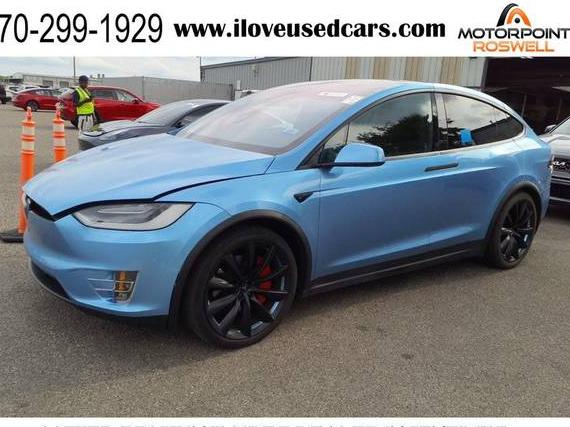 TESLA MODEL X 2018 5YJXCDE23JF141056 image
